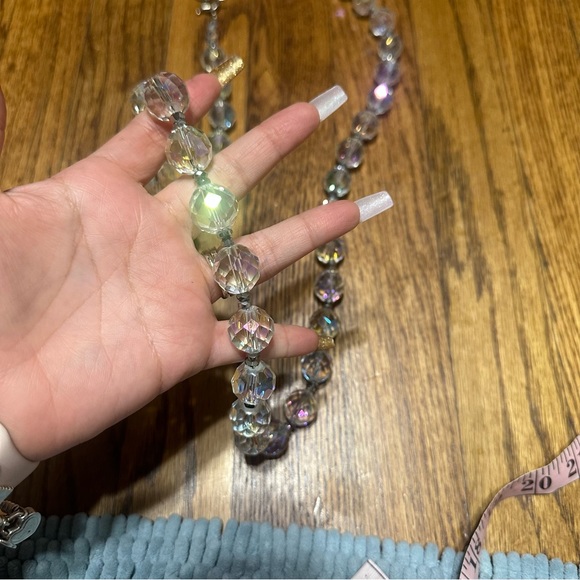 Crystal vintage necklace - Picture 4 of 7